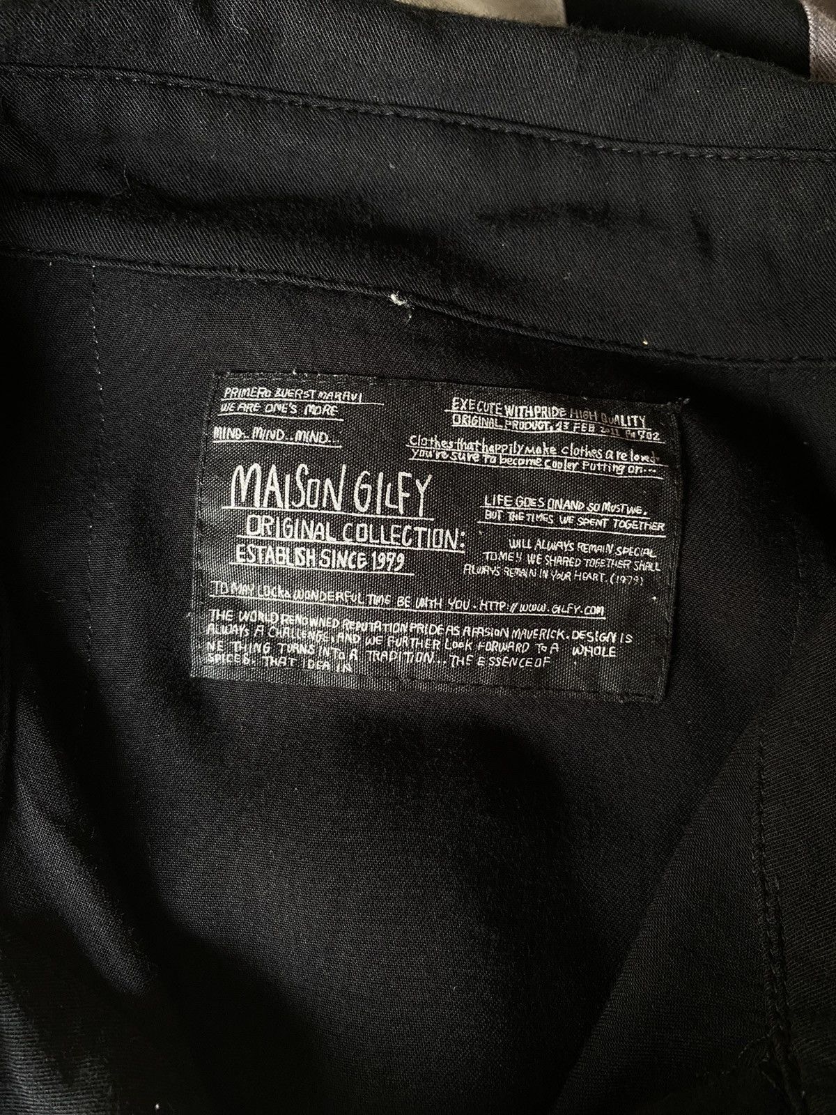 Japanese Brand Maison Gilfy Feting Rest shirt Size US L / EU 52-54 / 3 - 9 Thumbnail