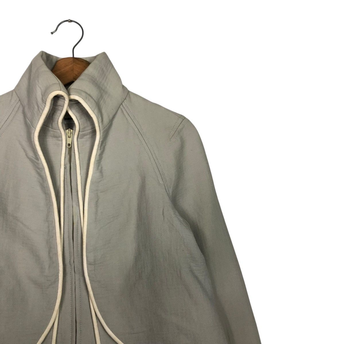 Hussein Chalayan 🔥CROPPED DOUBLE LAYER DESIGN JACKET HUSSEIN CHALAYAN Size M / US 6-8 / IT 42-44 - 8 Thumbnail