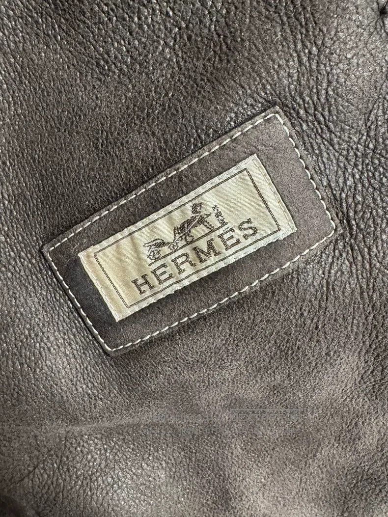 Hermes Hermes Fur-Lined Jacket, Hooded Coat, 100% Wool Fur Size US M / EU 48-50 / 2 - 8 Thumbnail