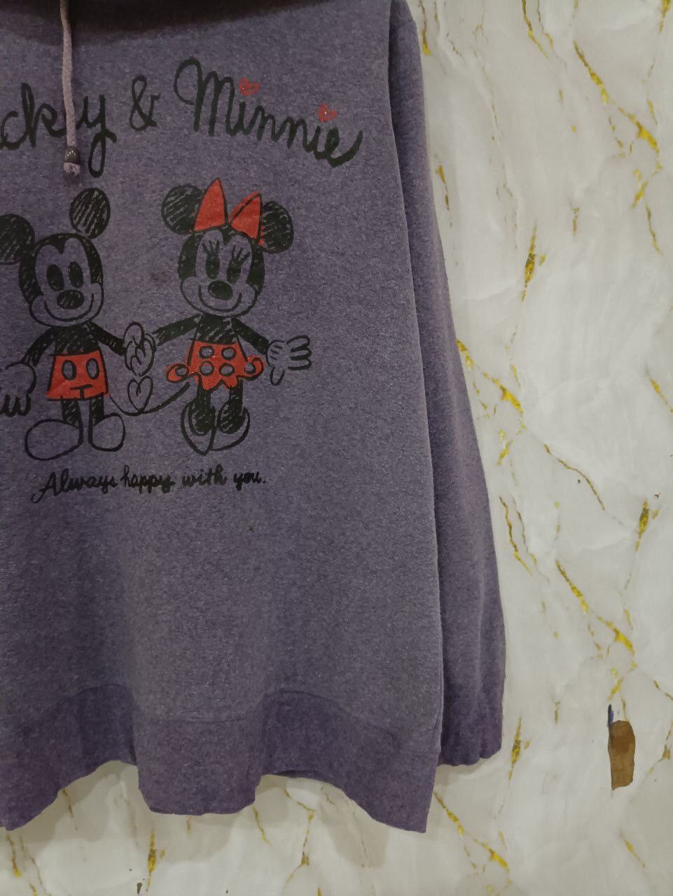 Cartoon Network × Mickey Mouse MICKEY MOUSE HOODIE SWEATSHIRT Size US XXL / EU 58 / 5 - 6 Thumbnail