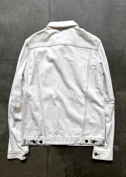Number (N)ine Number (N)ine 2002SS Distressed Denim Jacket Size US S / EU 44-46 / 1 - 2 Thumbnail