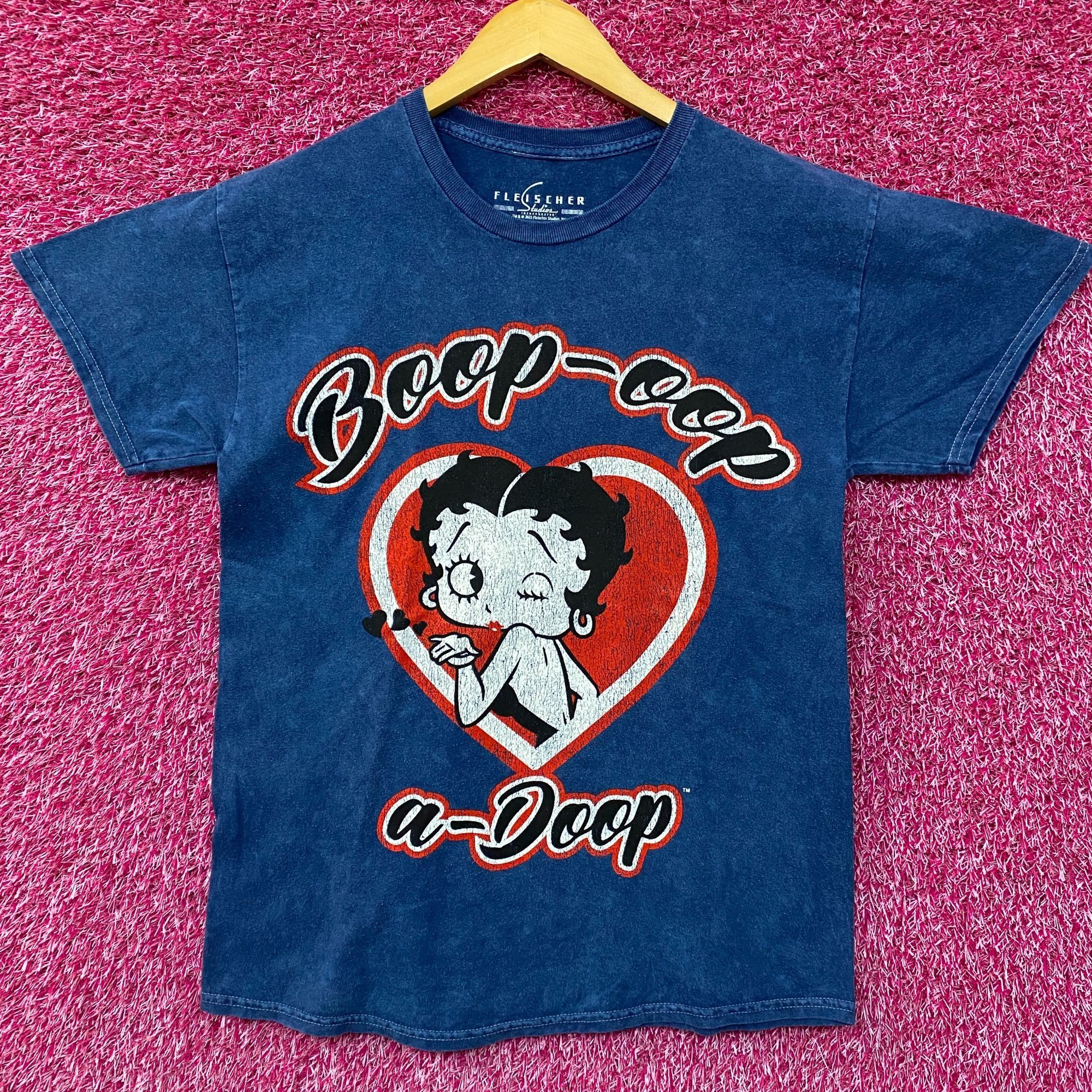 Other Betty Boop Boop-Oop-A-Doop Heart T-Shirt Small Size S / US 4 / IT 40 - 1 Thumbnail