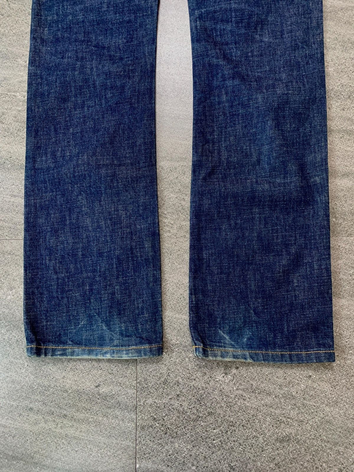Helmut Lang FREE TAX! 2000s Indigo Classic Cut Denim Jeans Size US 28 / EU 44 - 9 Thumbnail