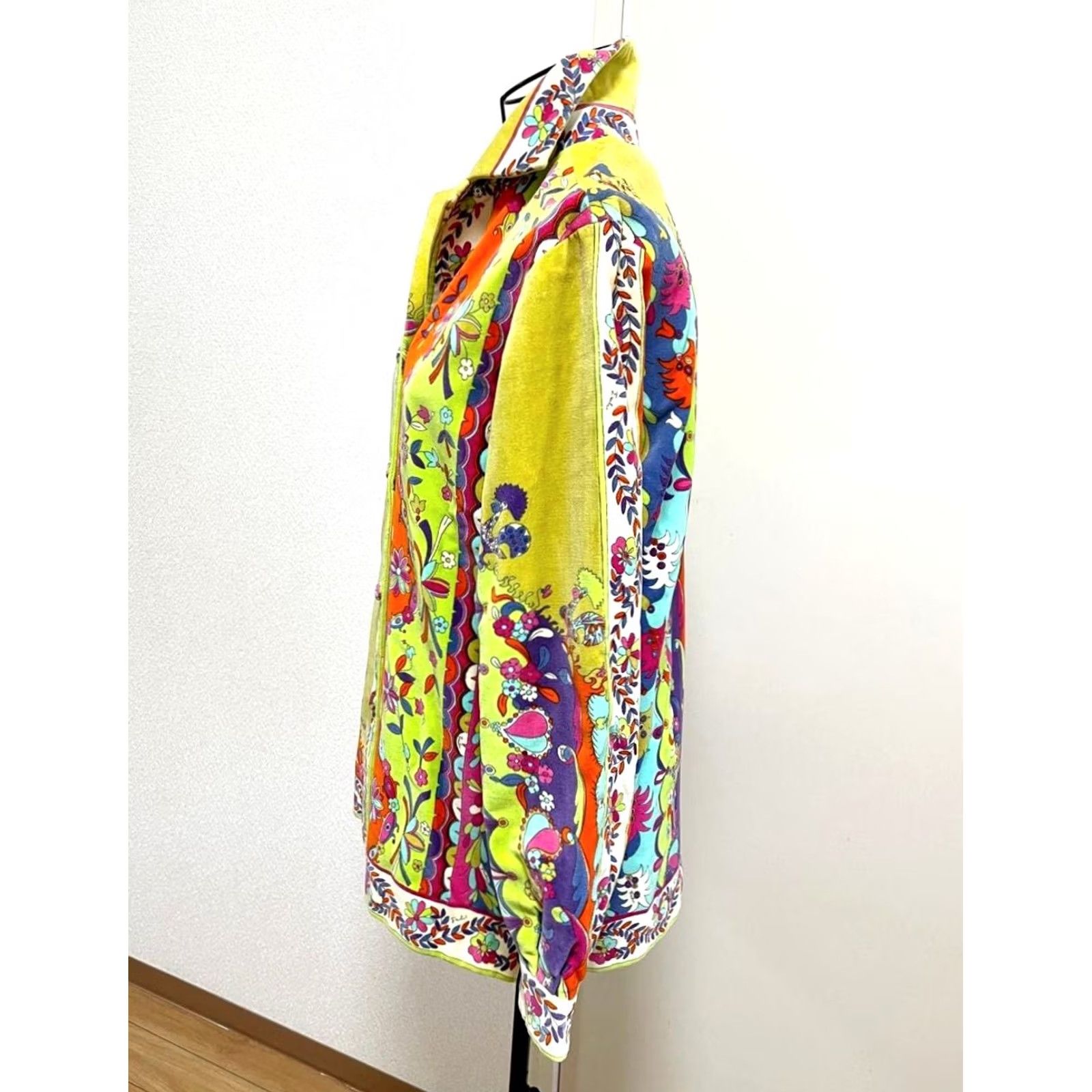 Emilio Pucci VINTAGE Emilio Pucci Pop Art Print Shirt Women's Cotton Velvet Top Size 14 Size XL / US 12-14 / IT 48-50 - 2 Thumbnail