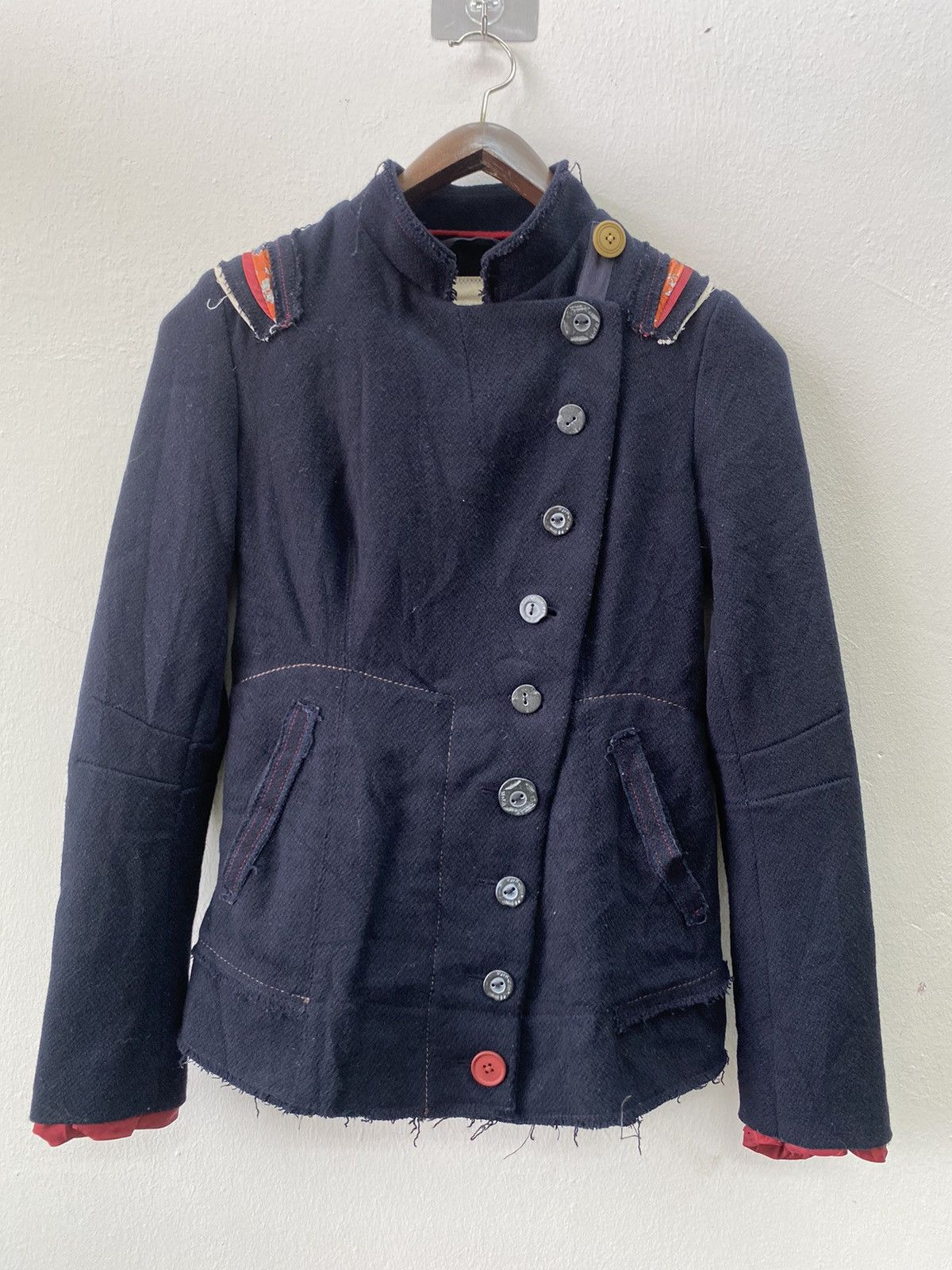Marithe + Francois Girbaud Dark blue Marithé & François Girbaud wool jacket Size M / US 6-8 / IT 42-44 - 1 Thumbnail