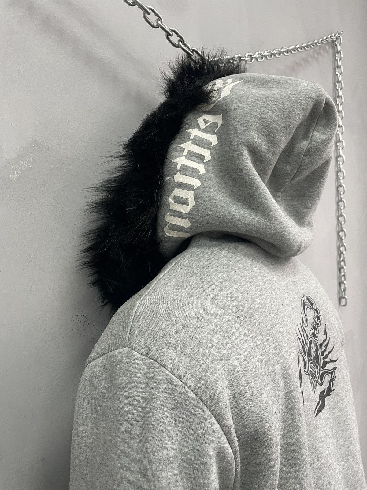 Seditionaries opium fur hood gothic If six was nine hoodie archive y2k Size US M / EU 48-50 / 2 - 11 Thumbnail