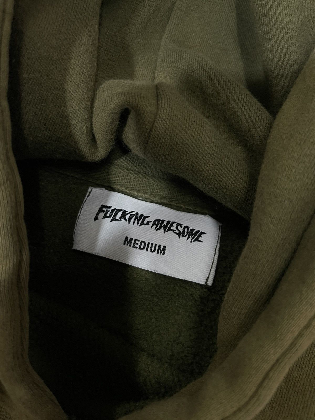 Fucking Awesome BEAUTY FADED TRASH FA CHILDREN OF A LESSER GOD HOOD GREEN Size US M / EU 48-50 / 2 - 3 Thumbnail