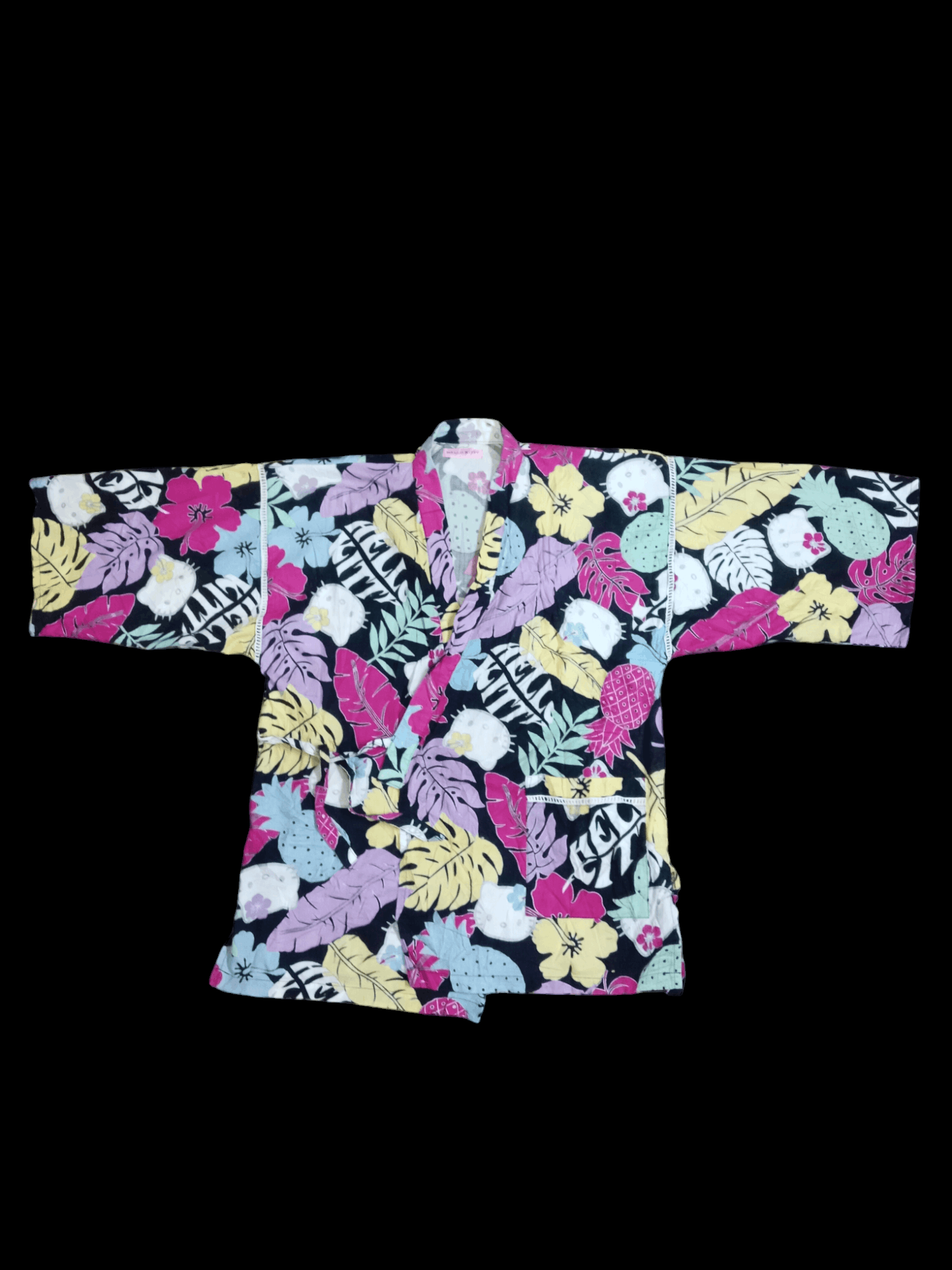Japanese Brand Hello Kitty Kimono Style Japanese Rare Size US L / EU 52-54 / 3 - 2 Thumbnail