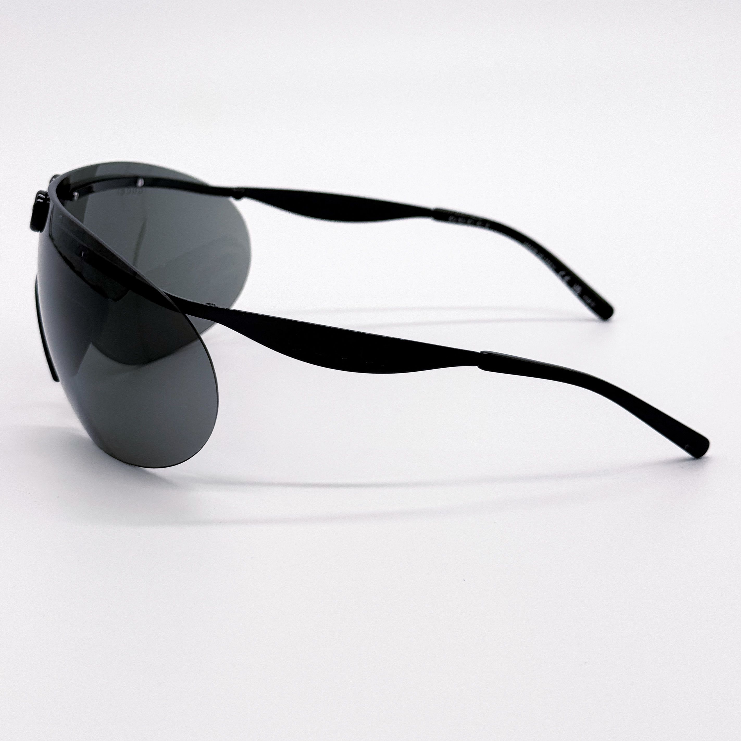 Gucci NEW GUCCI GG1656S 001, BLACK OVERSIZED MASK SUNGLASSES GUCCI Size ONE SIZE - 7 Thumbnail