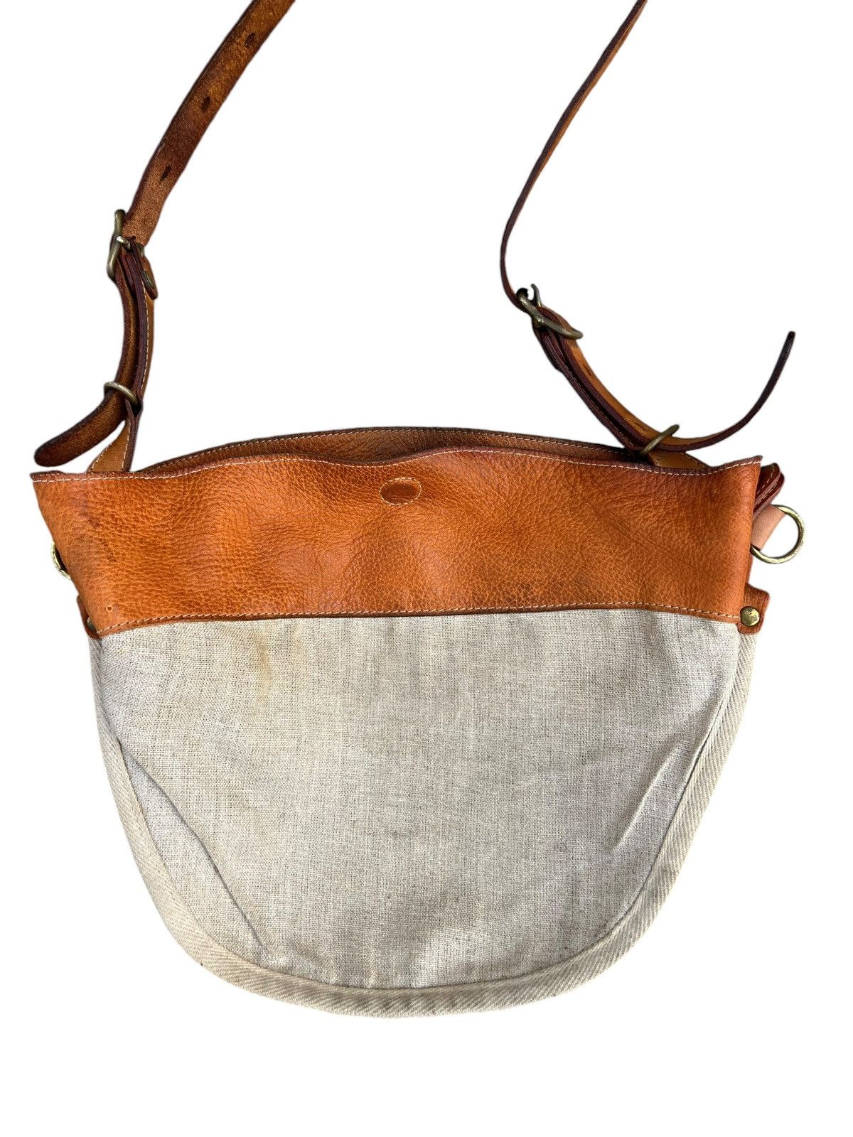 Leather Trashed Style Craft Japan Distress Muddy Patina Leather Bag Size ONE SIZE - 22 Thumbnail