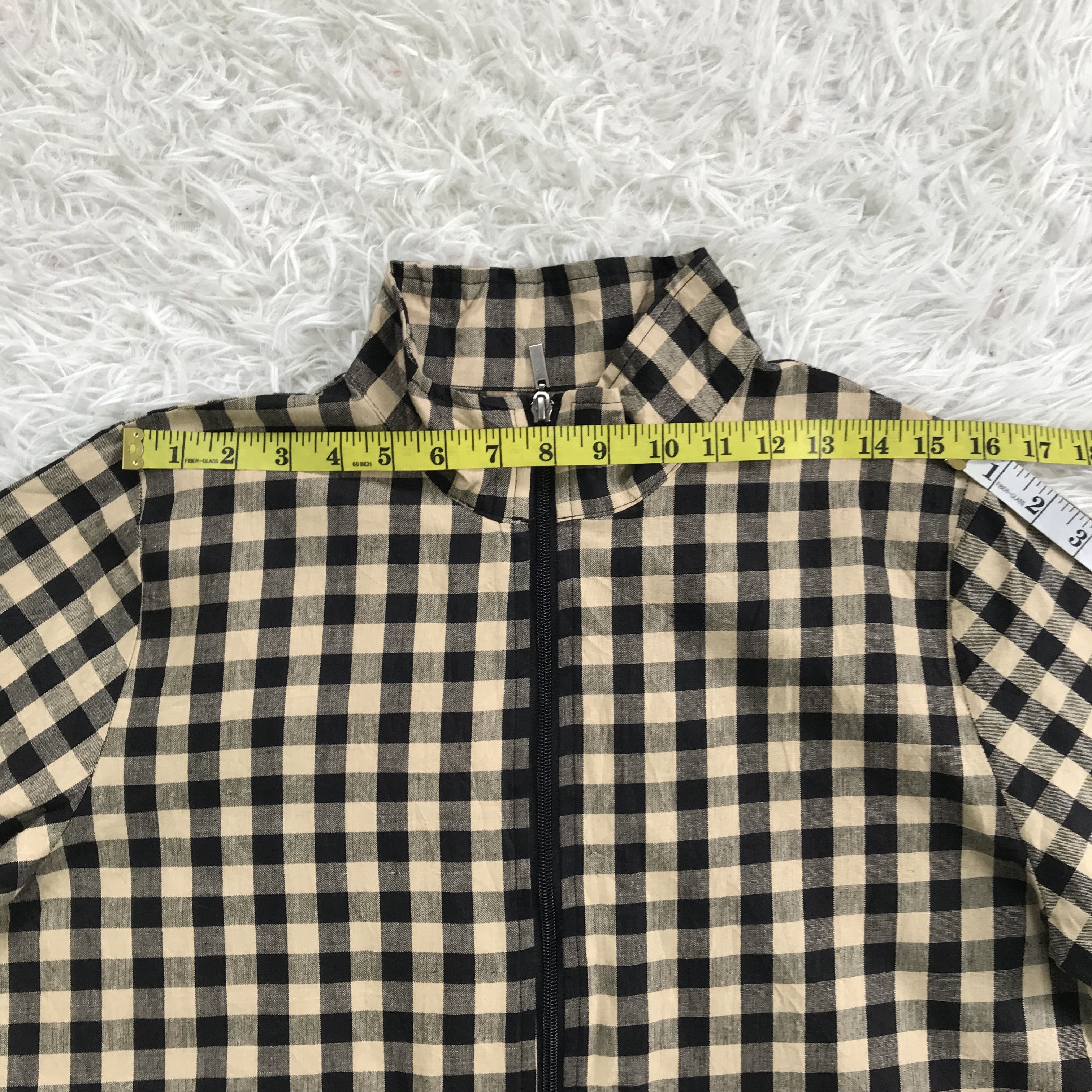 Japanese Brand Kureyon checked jacket Size M / US 6-8 / IT 42-44 - 4 Thumbnail