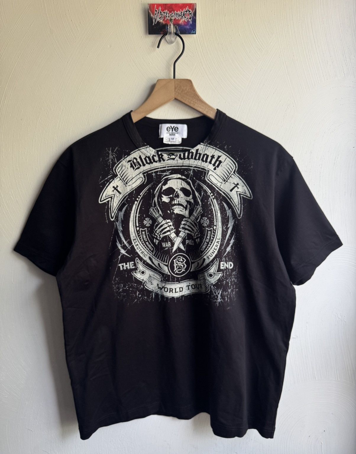Junya Watanabe Junya Watanabe eYe Black Sabbath Tee Size US M / EU 48-50 / 2 - 1 Thumbnail