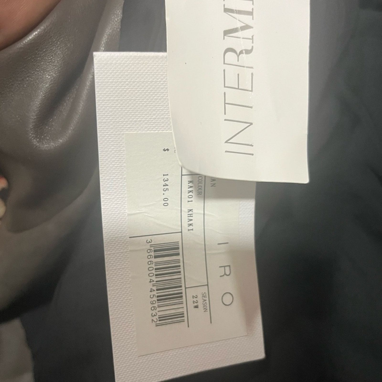 Iro Nwt- IRO- Newhan Lambskin Leather Jacket- $1345msrp Size XS / US 0-2 / IT 36-38 - 6 Thumbnail