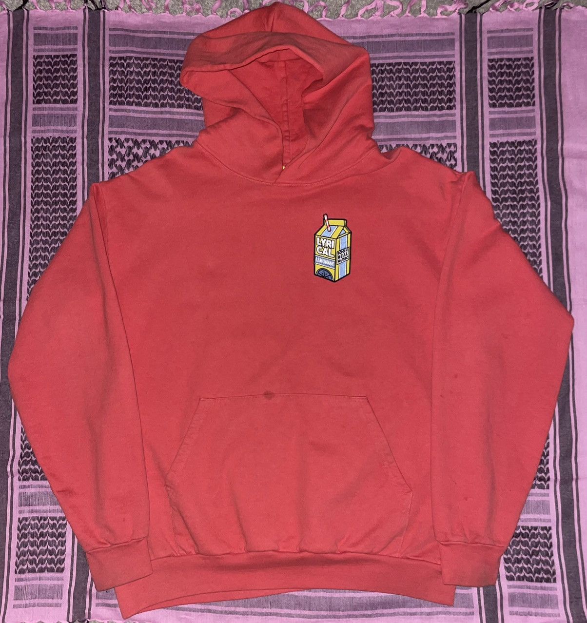 Lyrical Lemonade Carton Patch Hoodie Grailed