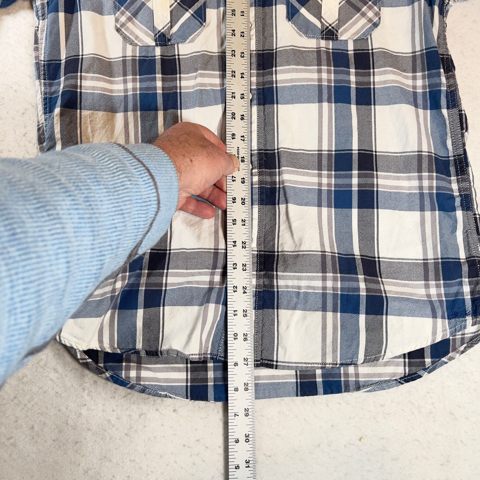American Eagle Outfitters American Eagle Outfitters Button Shirt Men Med Pearl Snap Size US M / EU 48-50 / 2 - 10 Thumbnail
