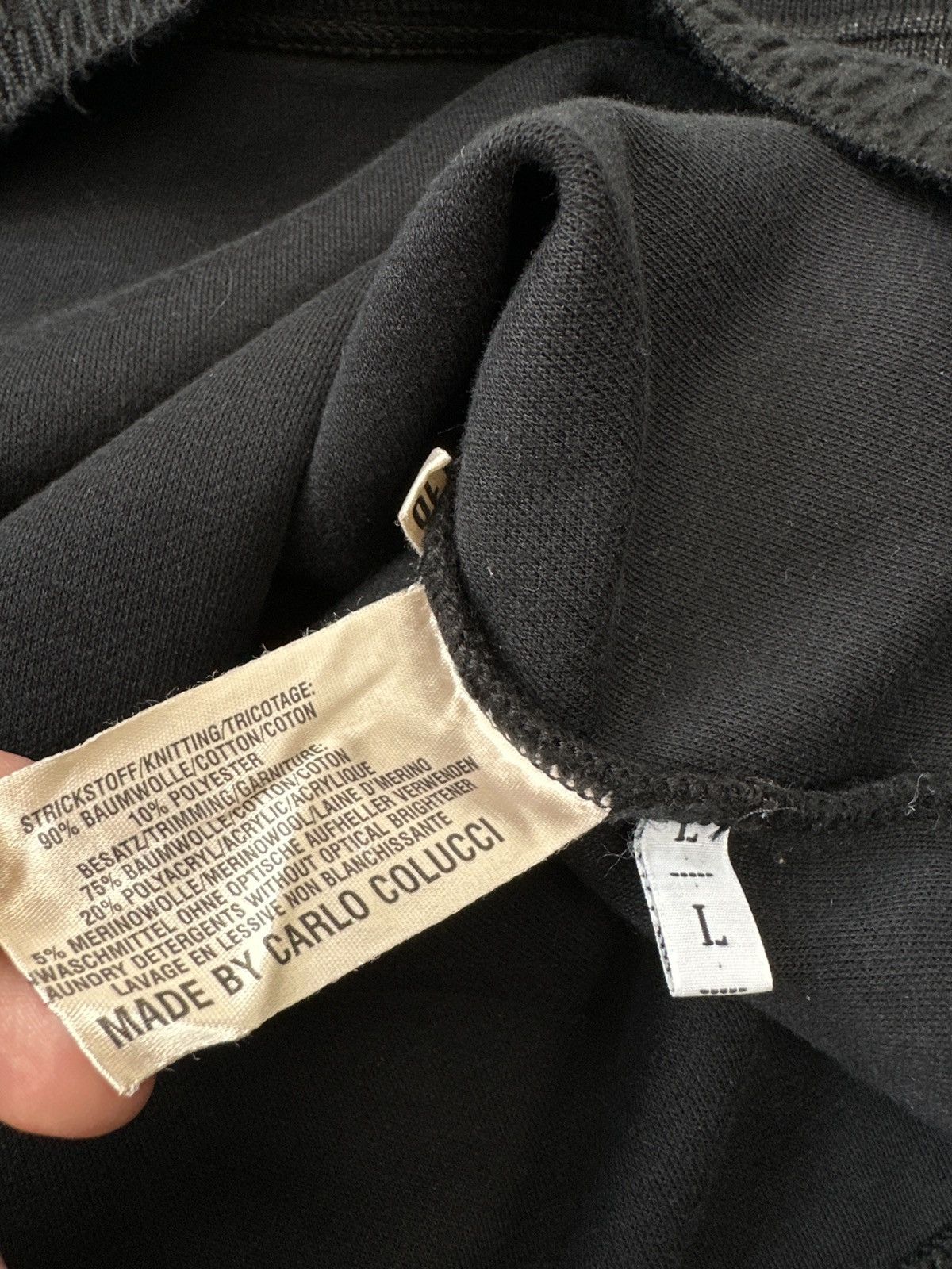 Carlo Colucci Vintage CARLO COLUCCI SPORT Zip Sweater size L Size US L / EU 52-54 / 3 - 12 Thumbnail