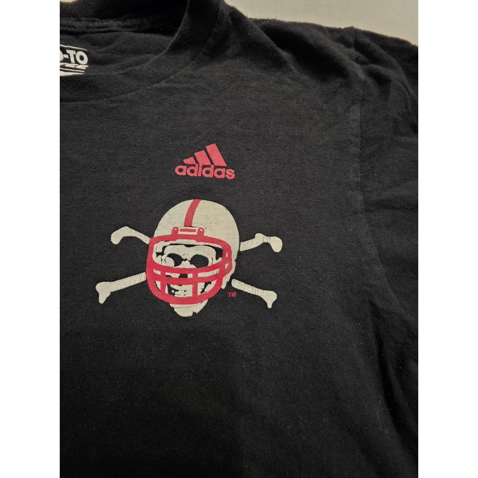Adidas Nebraska Huskers Adidas Men's Black Size Medium Short Sleeve Size US M / EU 48-50 / 2 - 5 Thumbnail