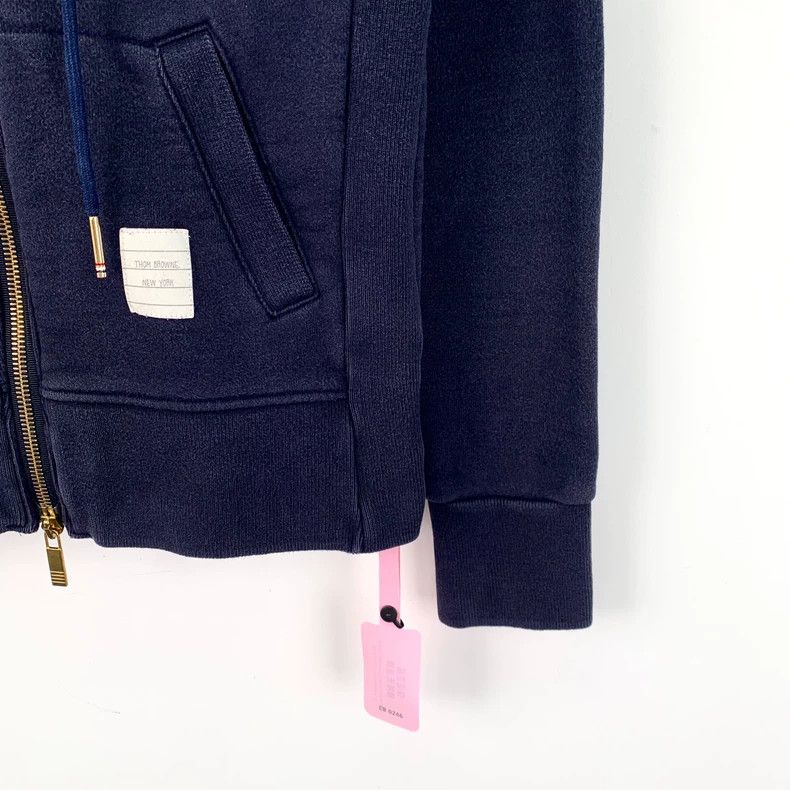 Thom Browne Thom Browne Tie-down pull zipper long sleeve hoodie jacket Size S / US 4 / IT 40 - 4 Thumbnail