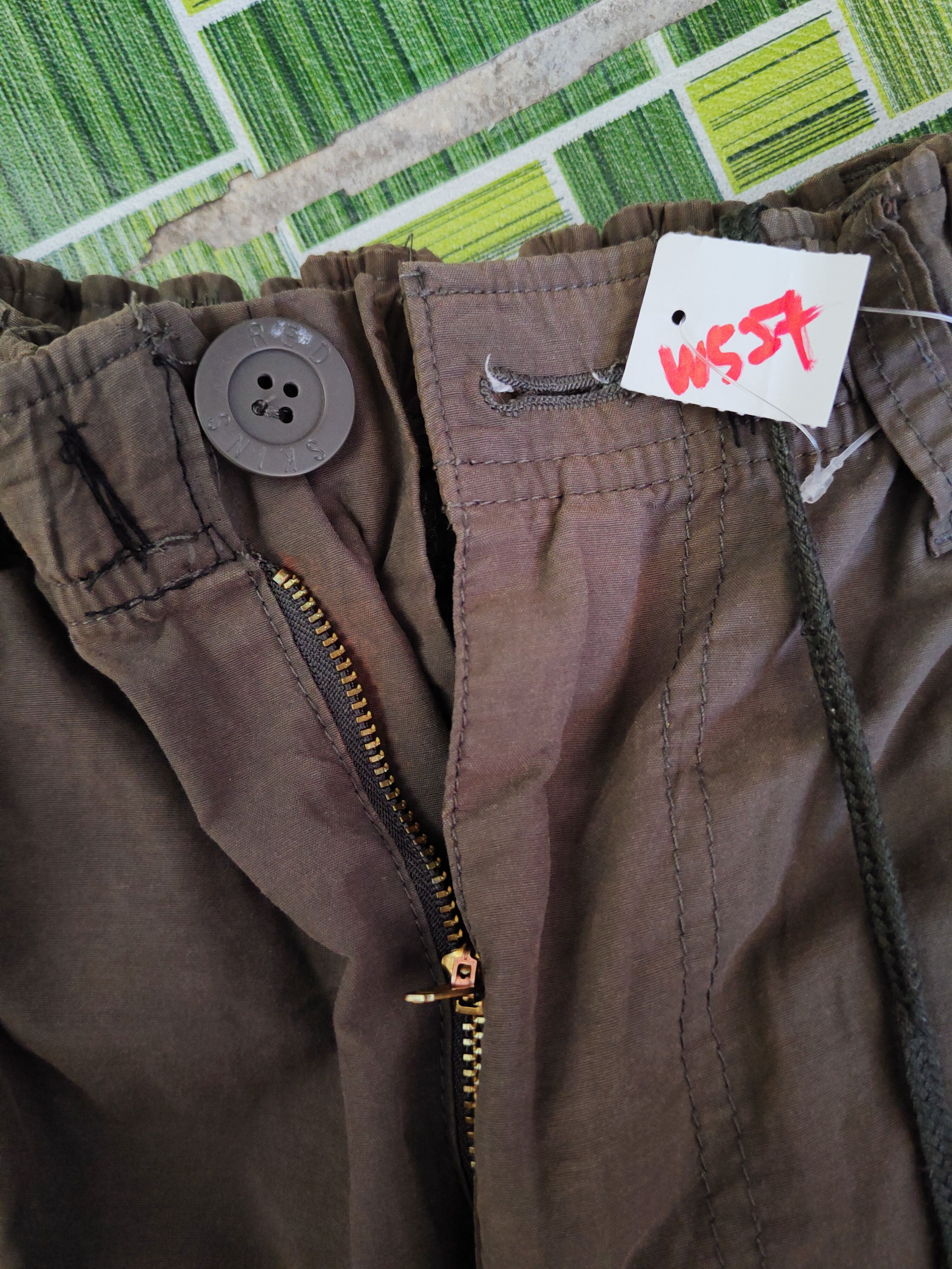Japanese Brand Redskins Olive Faded Multipocket Tactical Cargo Pants #W527 Size US 30 / EU 46 - 19 Thumbnail
