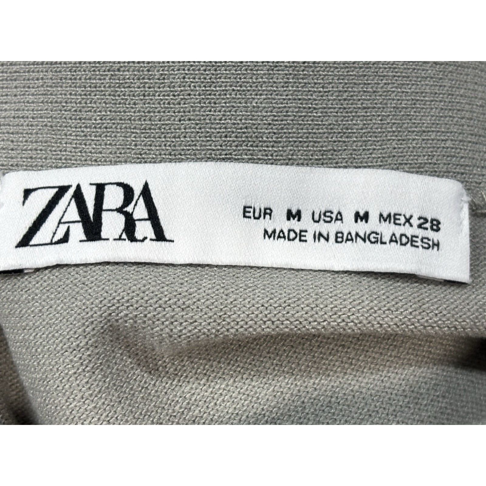Zara Zara Knit Maxi Pencil Skirt Women’s M Grey Stretch Casual Hipster Minimalist Skirt Regular Long Womens Size 32" / US 10 / IT 46 - 5 Thumbnail