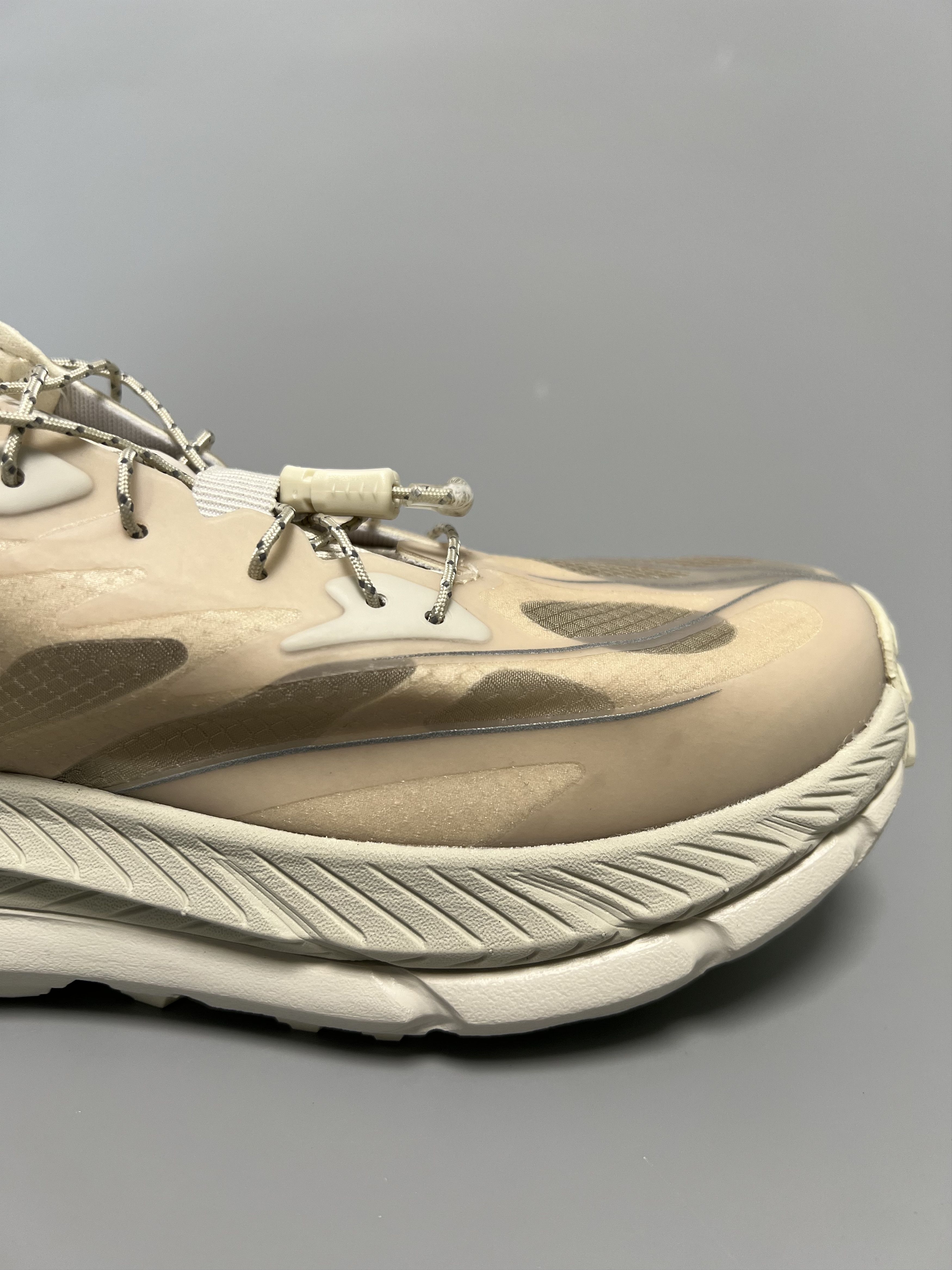 Hoka × Satisfy Hoka x Satisfy Mafate Speed 4 Lite Bone Trail Running Shoes Size US 7 / IT 37 - 7 Thumbnail