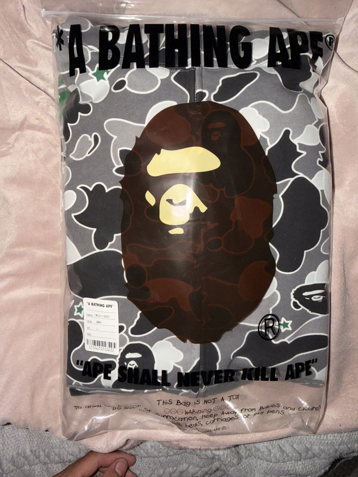 Bape Hidden NY BAPE Collab Hoodie Size US L / EU 52-54 / 3 - 4 Thumbnail