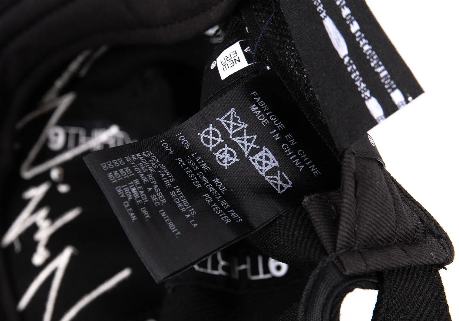 Yohji Yamamoto Yohji Yamamoto × ERA Cap Black Size ONE SIZE - 12 Thumbnail