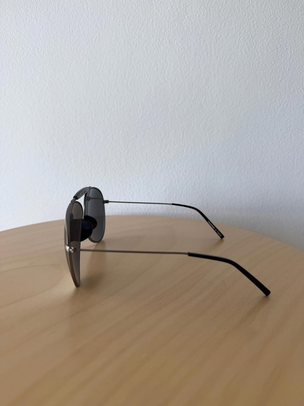 Acne Studios New acne studios howard aviator sunglasses silver black Size ONE SIZE - 4 Thumbnail