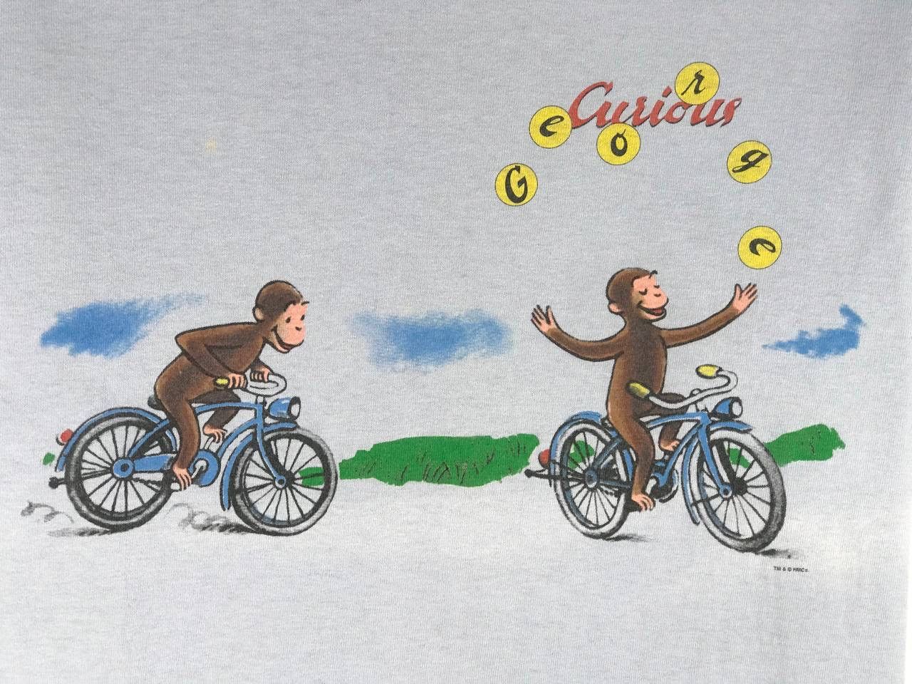 Vintage vintage Curious George cartoon monkey Size US L / EU 52-54 / 3 - 3 Thumbnail