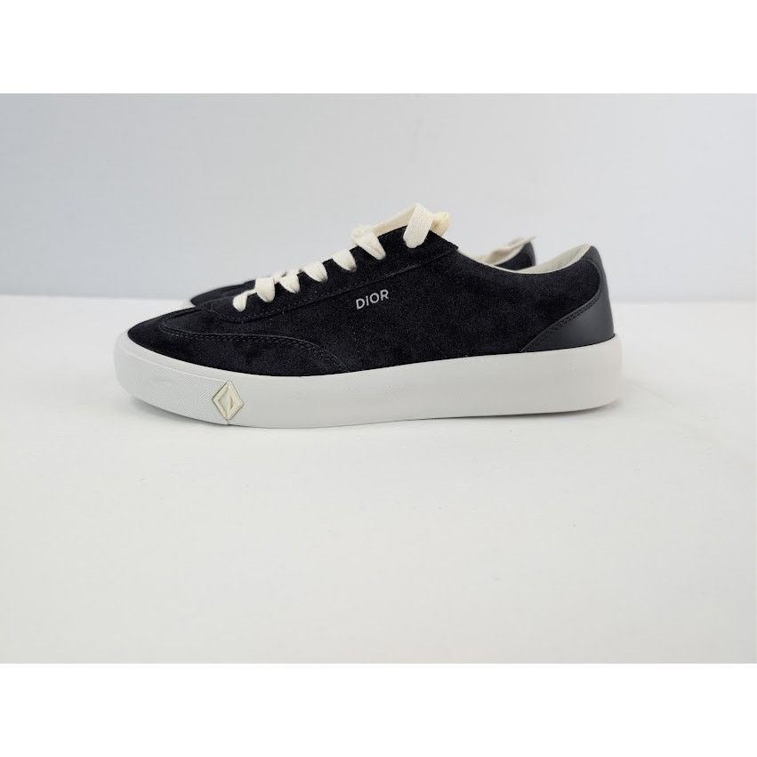 Dior o1rshd1 Leather Low Top Sneaker in Grey / Green Size US 8 / EU 41 - 10 Thumbnail