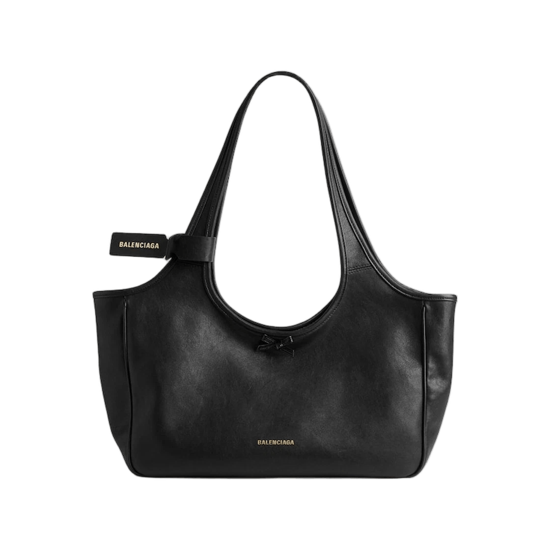 Balenciaga o1srvl11e0426 Size: OS / Laundrette Tote Bag East-West Black Size ONE SIZE - 1 Thumbnail