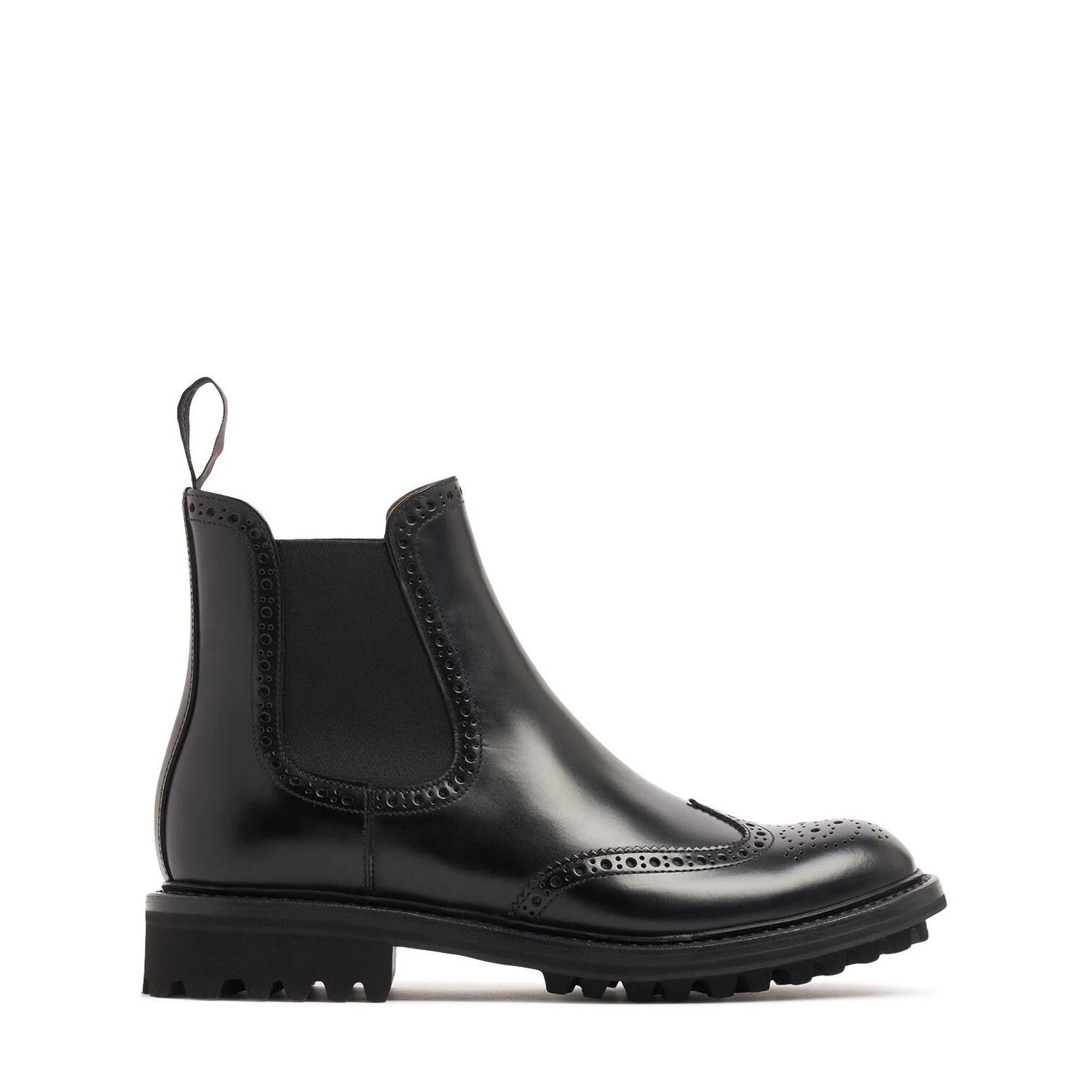 Church's Portia Black Leather Ankle Boots New & Authentic (W
