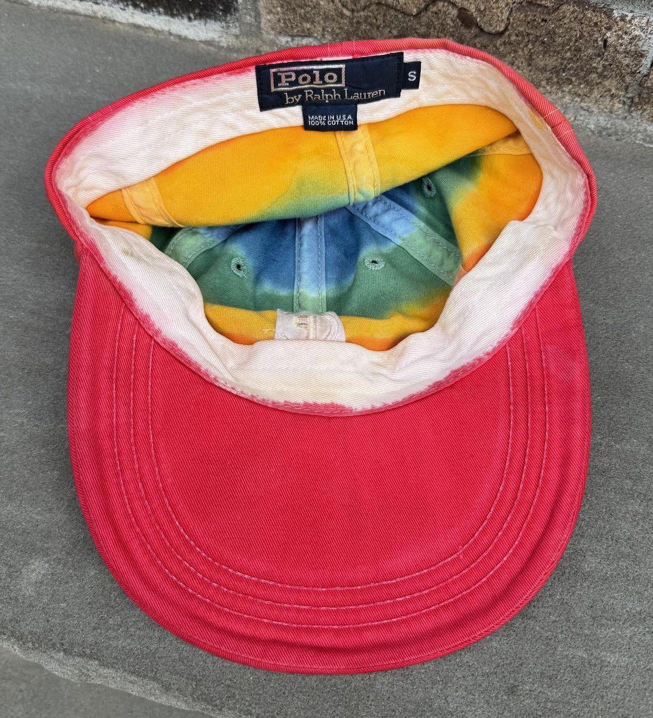 Polo Ralph Lauren Vintage Polo Ralph Lauren CP-RL 92 Tie Dye Fitted Hat Small Size ONE SIZE - 2 Thumbnail