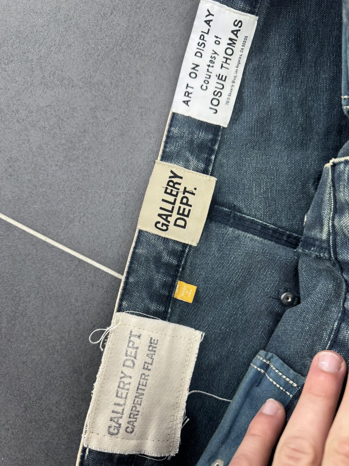 Gallery Dept. Gallery dept patch work flare pants Size US 34 / EU 50 - 3 Thumbnail