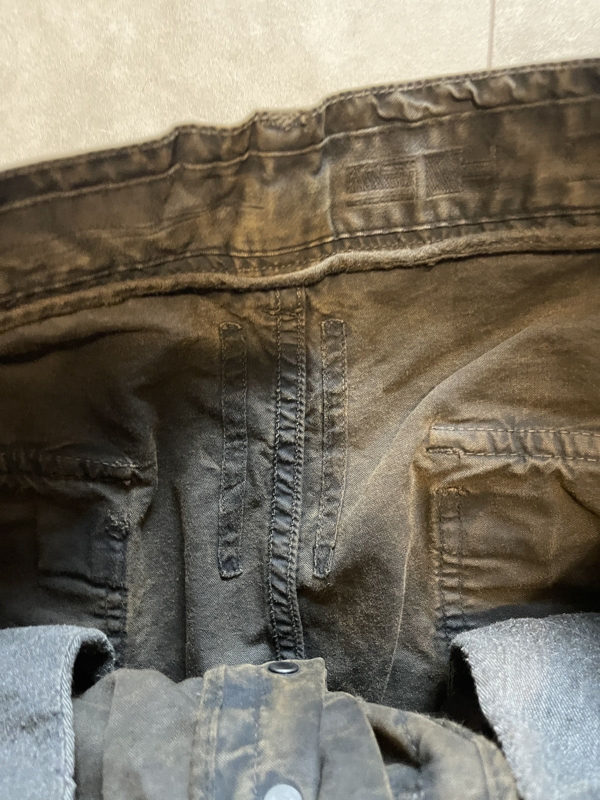 Rick Owens × Vintage Rick Owen’s Archive Pants 2000s Vintage Rare Size US 32 / EU 48 - 5 Thumbnail