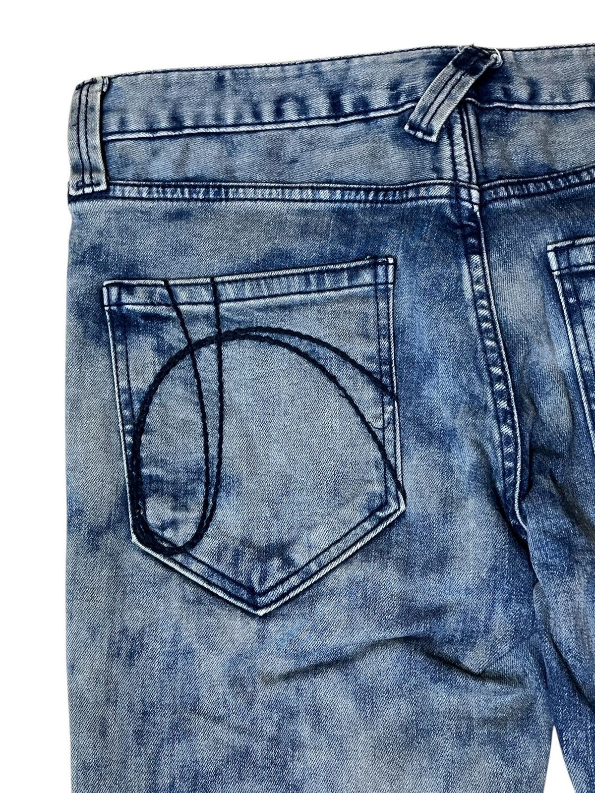 Japanese Brand JAPANESE BRAND NO ID TYE DYE SLIM FIT JEANS Size US 31 - 7 Thumbnail