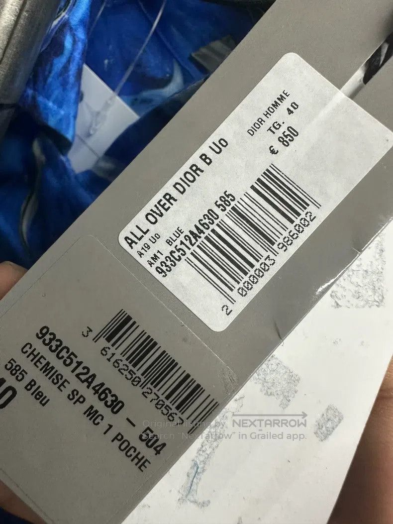 Dior Dior Metal dolphin mermaid letter print single-breasted sh Size US XXS / EU 40 - 5 Thumbnail