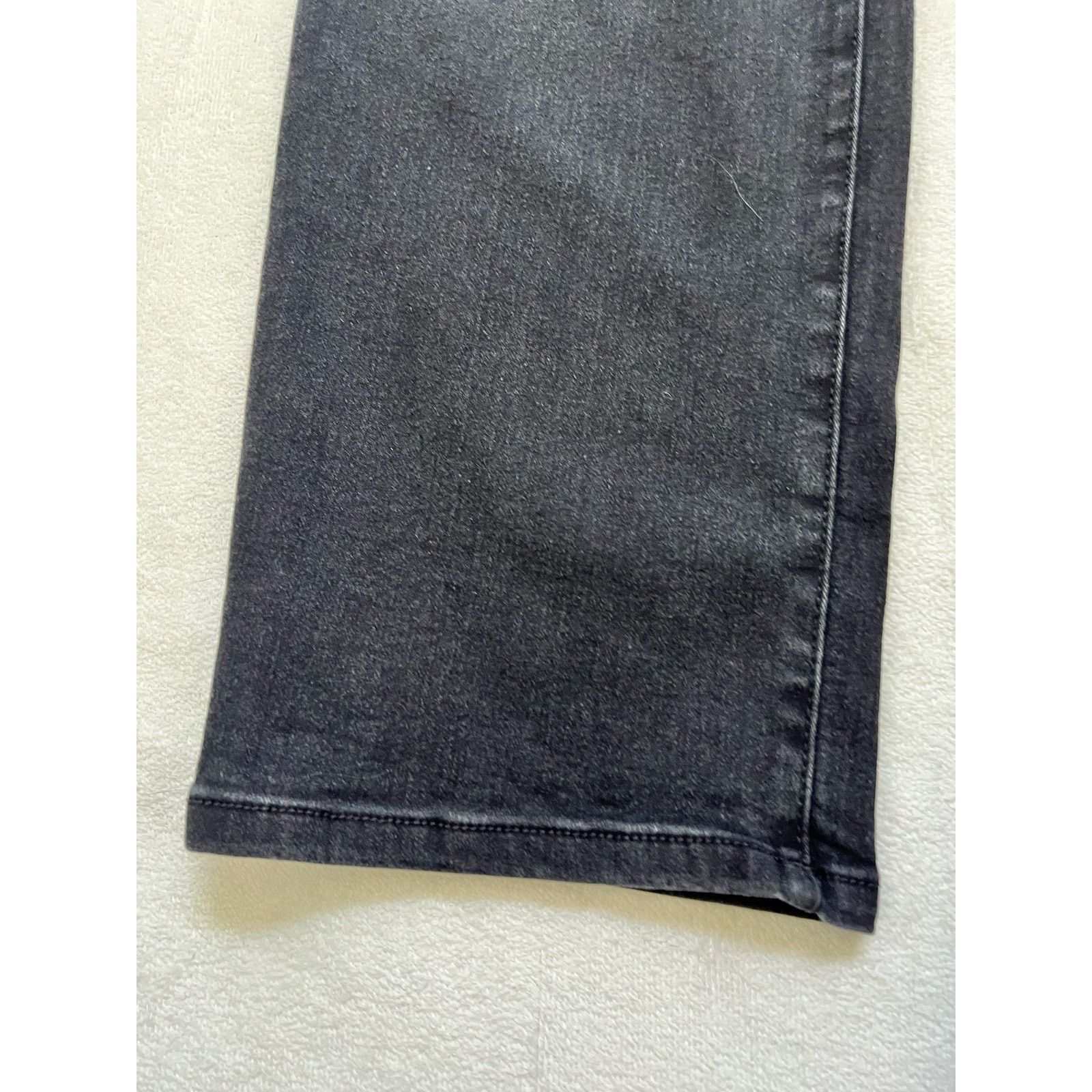 Nine West Nine West Heidi Pull On Straight Black Jeans Size 14 Size 36" / US 14 / IT 50 - 10 Thumbnail