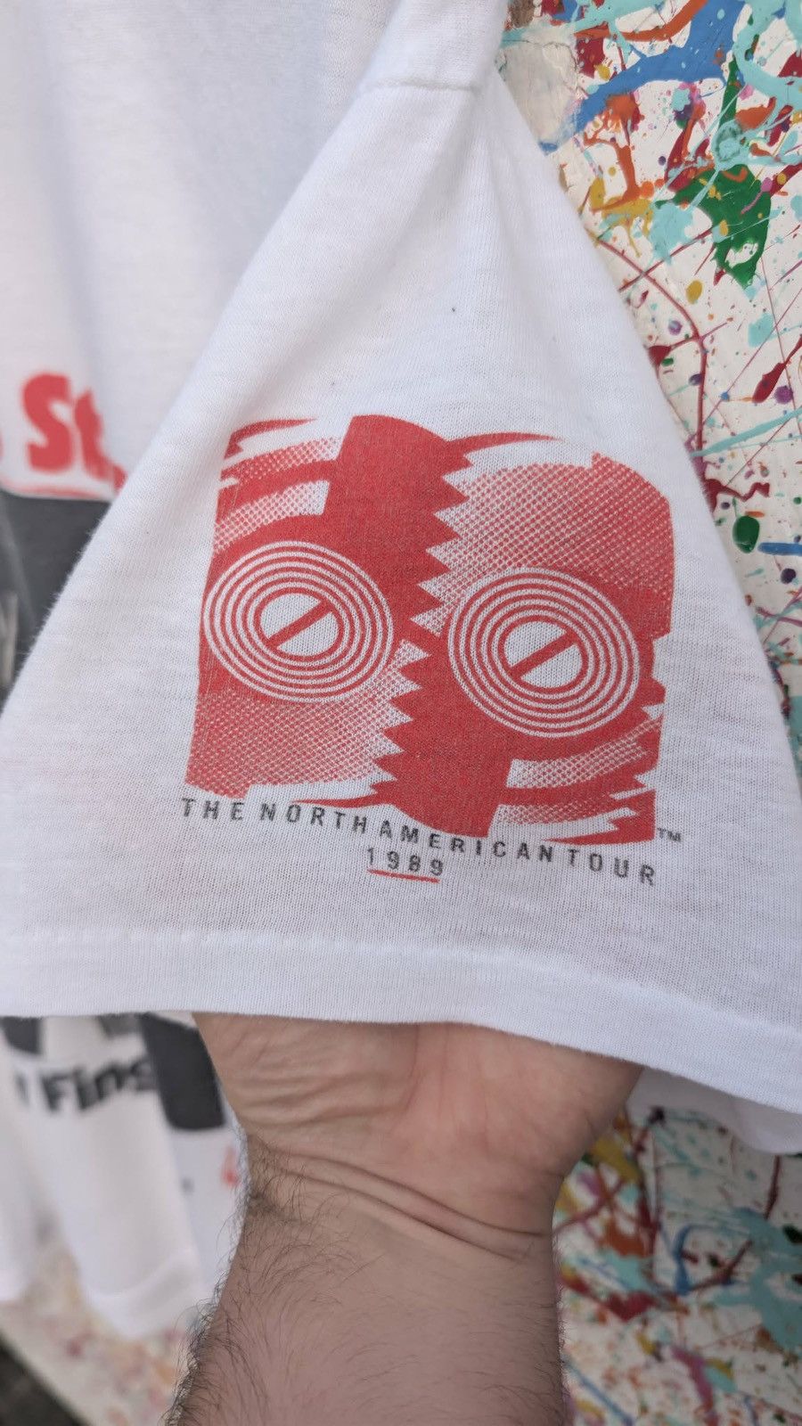 Brockum Vintage Rolling Stones tshirt sticky fingers single stitch Size US L / EU 52-54 / 3 - 3 Thumbnail
