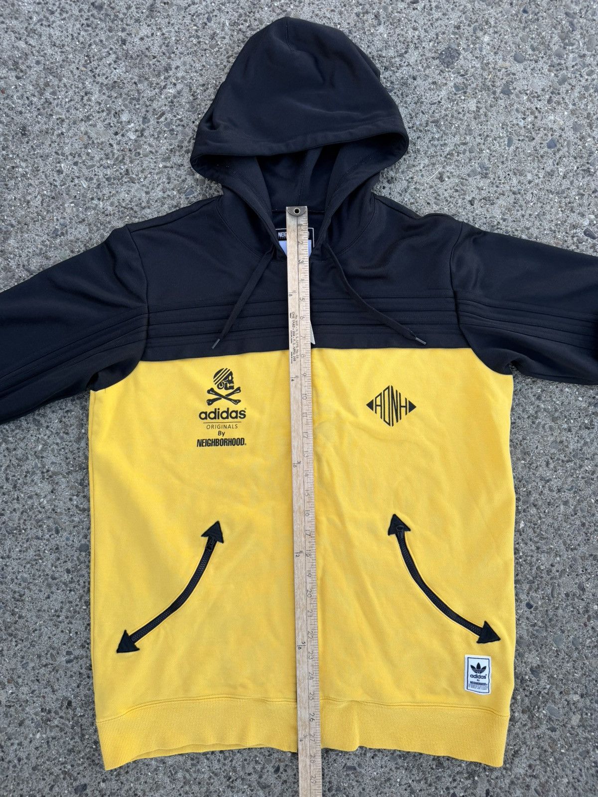 Adidas × Neighborhood Adidas Originals x Neighborhood Full Zip Hoodie Yellow Large Size US L / EU 52-54 / 3 - 11 Thumbnail