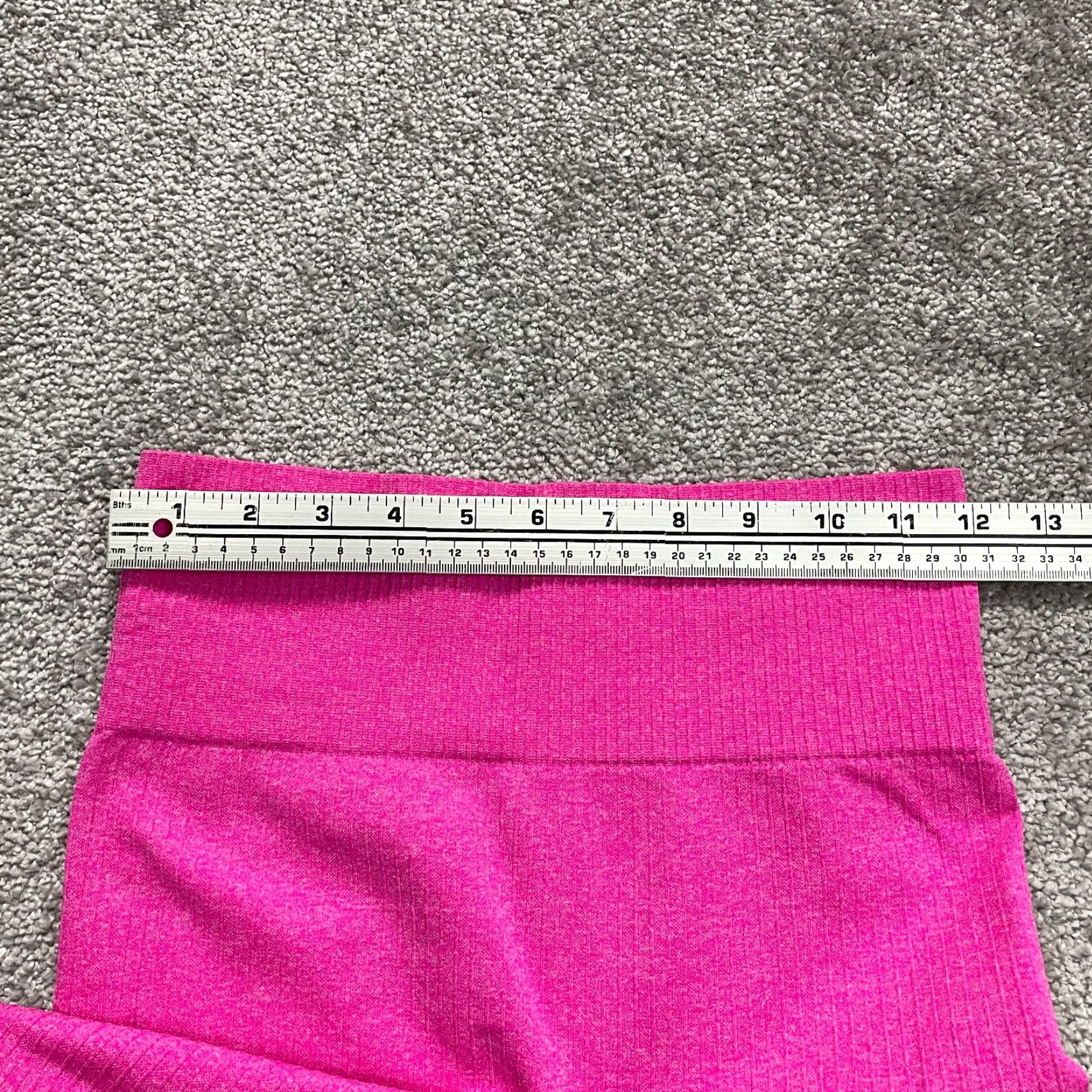 Pinko Unbranded Compression Shorts Juniors Small Pink Bike Active Running 24x4 Stretch Size 28" / US 6 / IT 42 - 7 Thumbnail