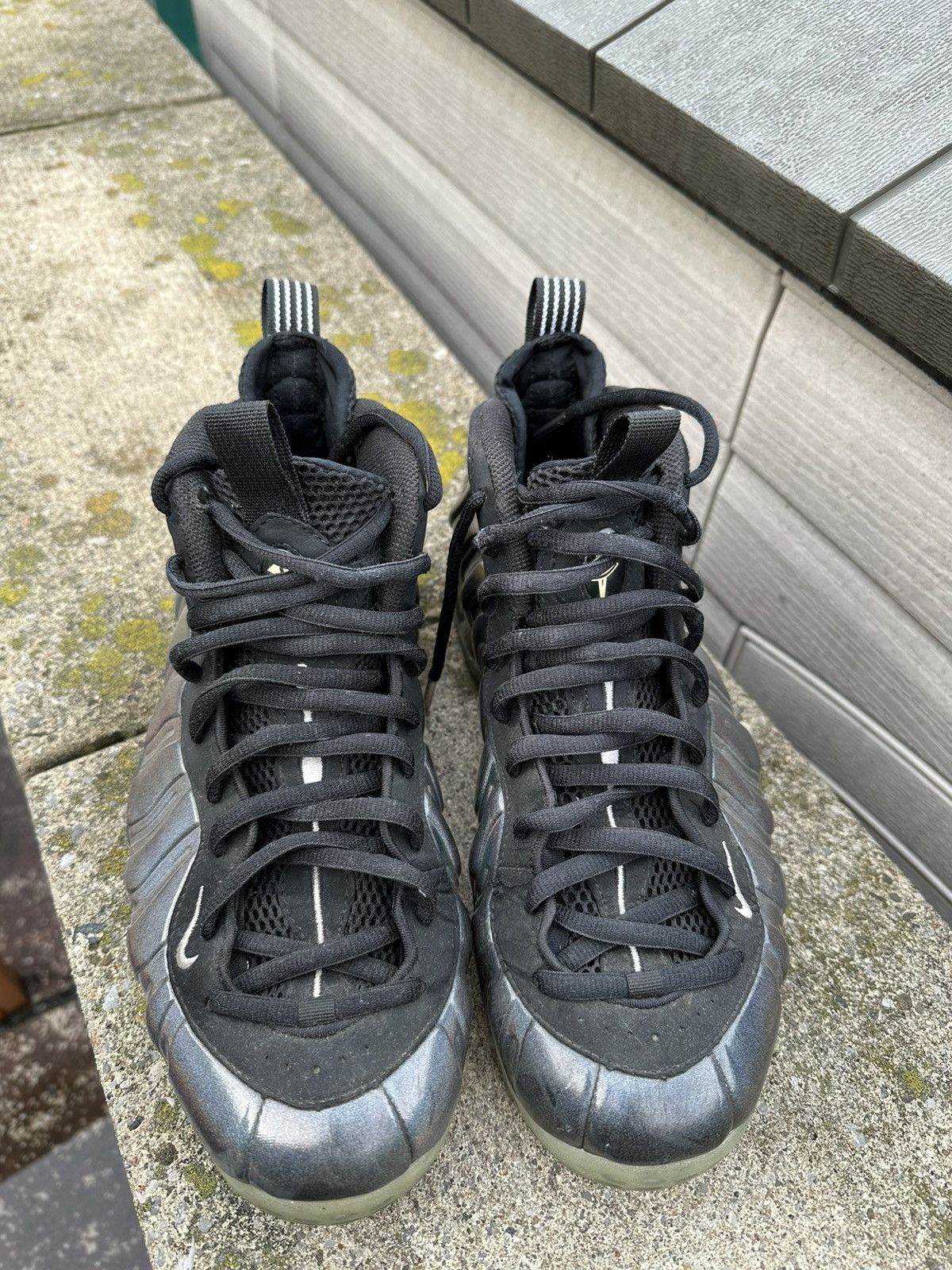 Nike × Vintage Very rare 2015 Nike Air Foamposite Hologram basketball drill Size US 9.5 / EU 42-43 - 4 Thumbnail