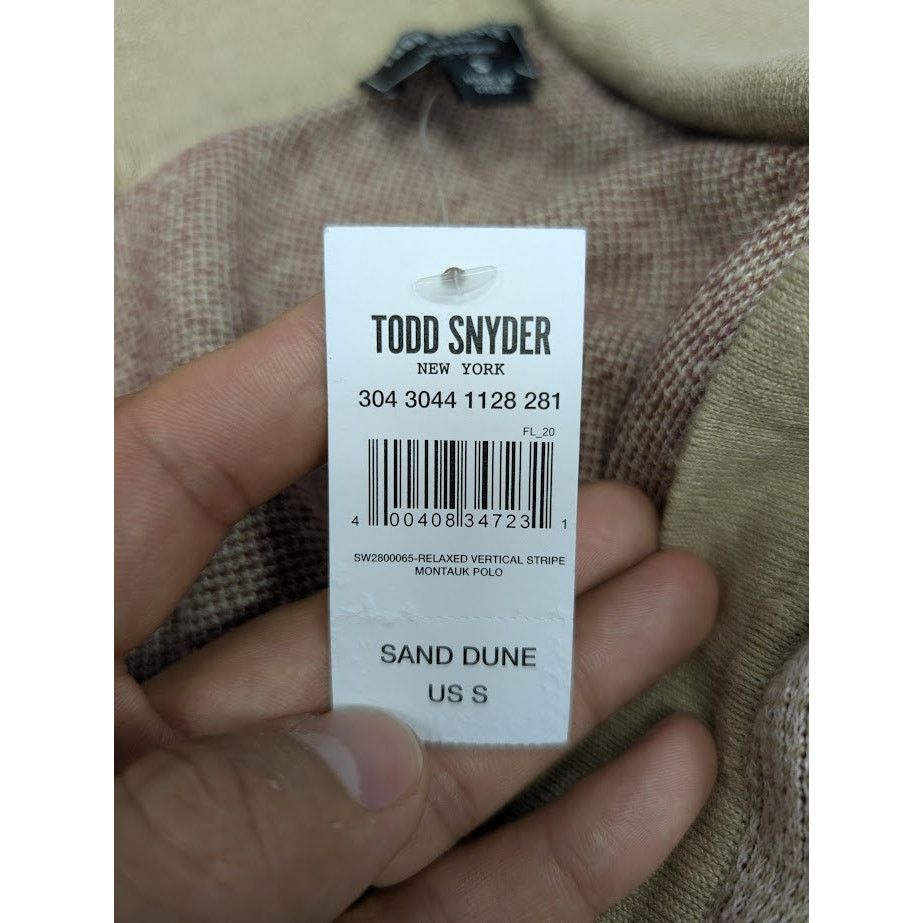 Todd Snyder o1rshd1 CC20 Stripe Polo Shirt in Multicolor Size US S / EU 44-46 / 1 - 14 Thumbnail