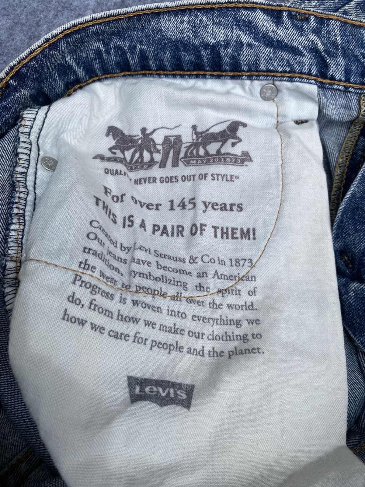 Levi's × Vintage Levis Jeans Vintage Washing Jeans 511 Denim size 32 Size US 32 / EU 48 - 9 Thumbnail