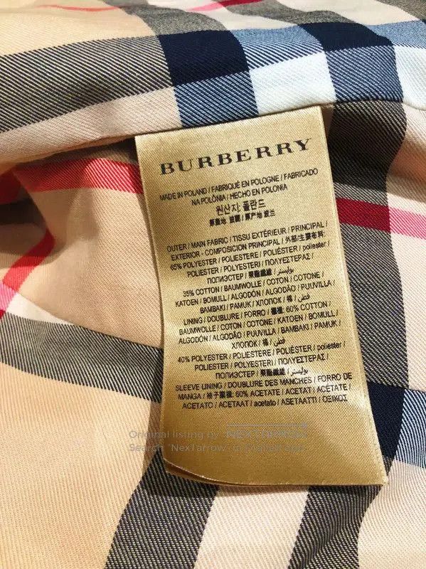 Burberry Burberry Women's Khaki Cotton Trench Coat. Size M / US 6-8 / IT 42-44 - 6 Thumbnail