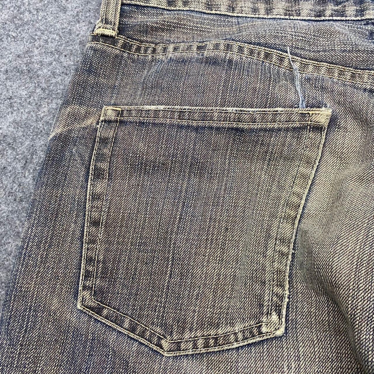 If Six Was Nine 💥Best Offer💥Vintage Takeo Kikuchi Distressed Denim Size US 33 - 14 Thumbnail