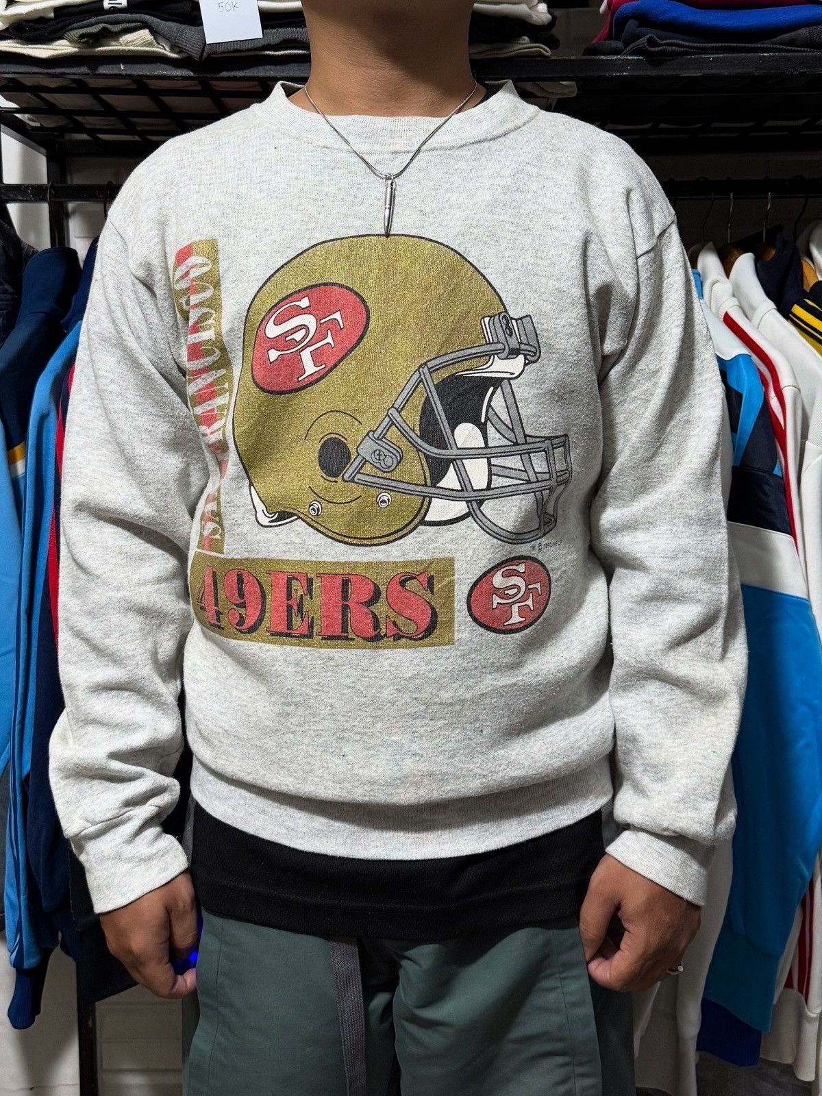 NFL Vintage san francisco 49ers crewneck Size US S / EU 44-46 / 1 - 11 Thumbnail