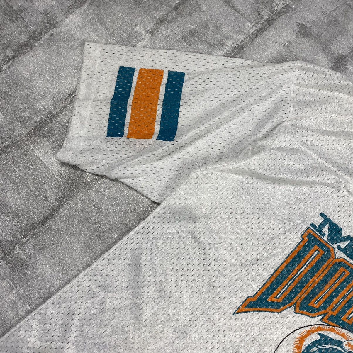 NFL × Vintage Miami Dolphins Vintage 90s Jersey T-Shirt Size US XL / EU 56 / 4 - 4 Thumbnail