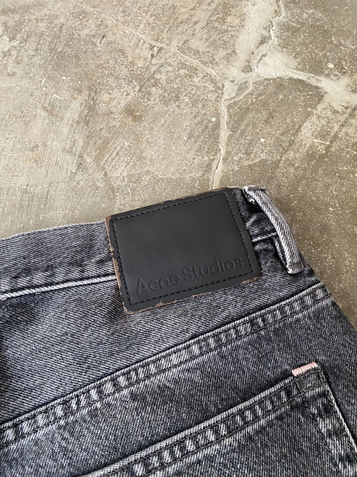 Acne Studios Acne Studios 1989 Ash Black Washed Jeans Kapital Our Legacy Size US 32 / EU 48 - 8 Thumbnail