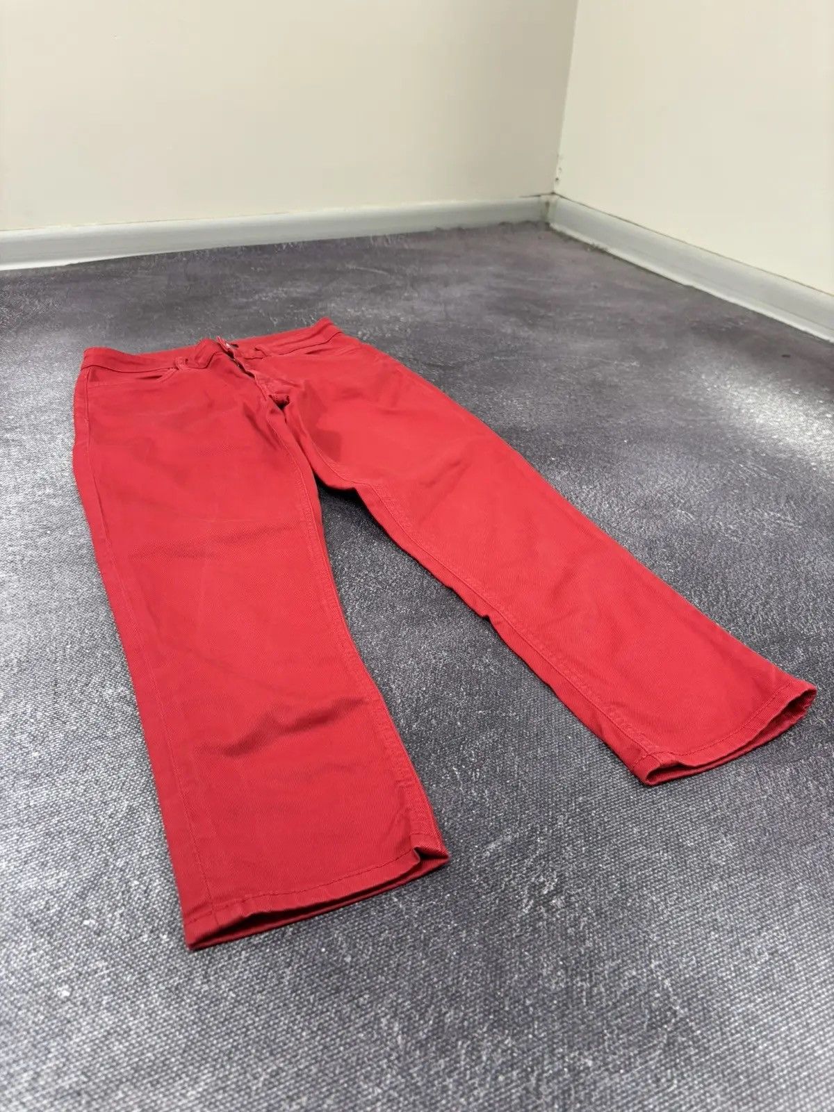 Prada Prada Women’s Black Tab Red Rare Luxury Skinny Jeans Size 26" / US 2 / IT 38 - 3 Thumbnail
